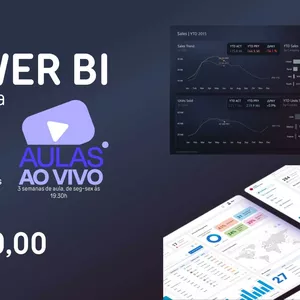 Imagem de capa para o Evento online Power BI na Pratica