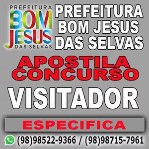 Imagem de capa para o Ebook Apostila Especifica de Visitador - Nível Médio
