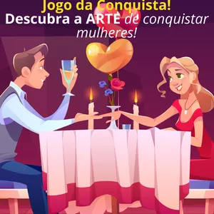 Imagem de capa para o Ebook Homem Conquistador- A arte de conquistar uma mulher