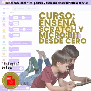 Imagen de portada para Curso online Curso: Enseñá Scratch y Micro:bit desde cero