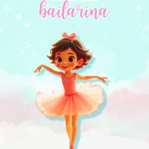Imagem de capa para o Ebook Livro infantil Nena bailarina