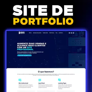 Imagem do curso Como Criar um Site de Portfólio - Fácil (Com Template incluso)