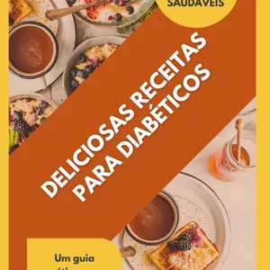 Imagem de capa para o Ebook 500 RECEITAS PARA DIABETICOS 