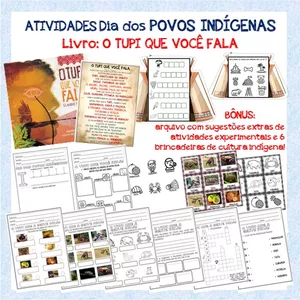 Imagem de capa para o Ebook Atividades Dia dos Povos Indígenas