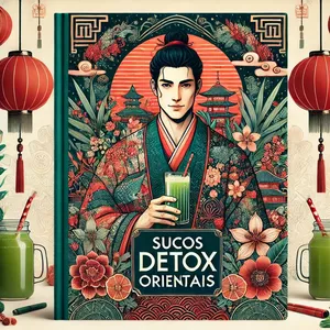 Imagem de capa para o Ebook Detox Samurai: Bebidas Poderosas para Emagrecer e Desintoxicar