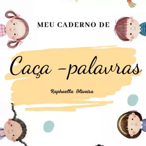Imagem de capa para o Ebook Caderno caça-palavras
