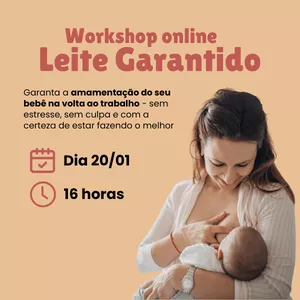 Imagem de capa para o Curso online INGRESSO VIP: Acesso ao Workshop Gravado e Organizado em uma plataforma