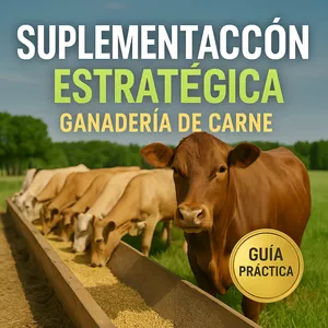 Imagen de portada para Ebook Suplementación Estratégica para la Ganadería de Carne – Guía Práctica para Maximizar sus Resultados