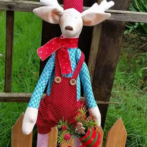 Imagem de capa para o Ebook Molde Rena de Natal em Tecido (PDF para imprimir)