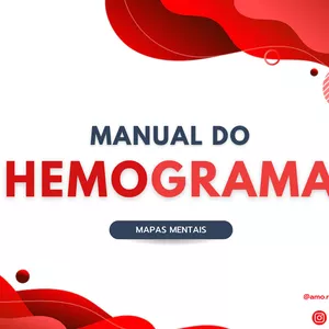 Imagem de capa para o Curso online Manual Prático do Hemograma Mapas Mentais - Ebook