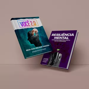 Imagem de capa para o Ebook Resiliência Mental + Você 2.0 + O Manifesto da Abundância