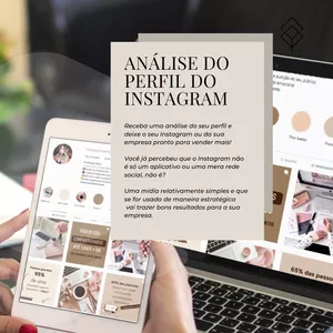 Imagem de capa para o Serviço online Análise do perfil do Instagram