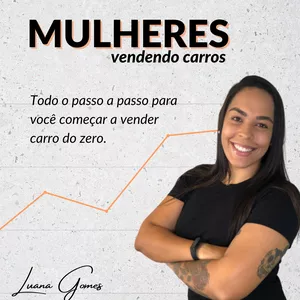 Imagem de capa para o Curso online Mulheres vendendo carros