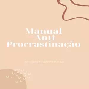 Imagem de capa para o Ebook Manual Anti-Procrastinação