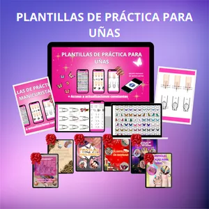 Imagen de portada para Ebook PLANTILLAS DE PRÁCTICA PARA UÑAS