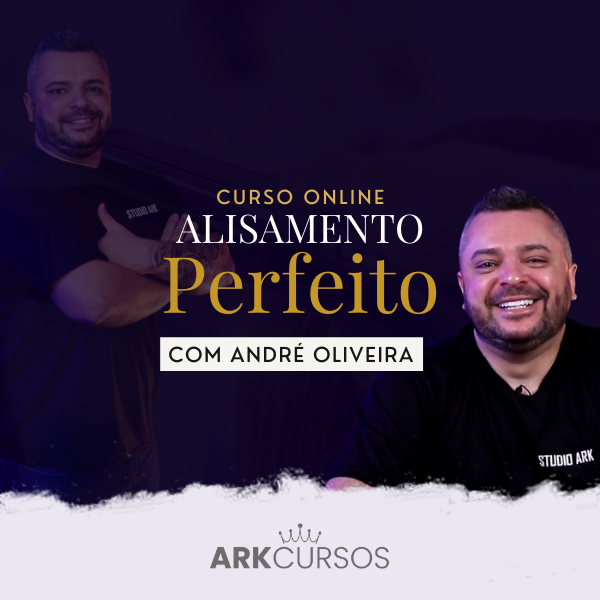 Curso Curso Alisamento Perfeito com André Oliveira