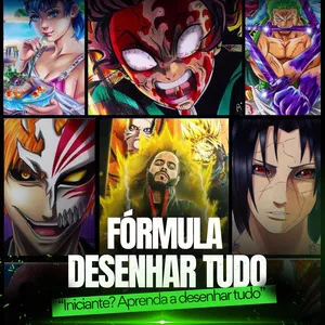 Imagem de capa para o Curso online Curso De Desenho - Fórmula Desenhar Tudo 