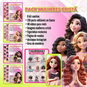 Imagem de capa para o Ebook COMBO MULHER CRISTÃ