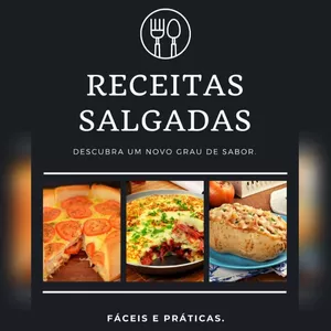 Imagem de capa para o Ebook RECEITAS SALGADAS FÁCEIS E RÁPIDAS