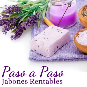 Imagen de portada para Ebook Curso de Jabones Artesanales Rentables