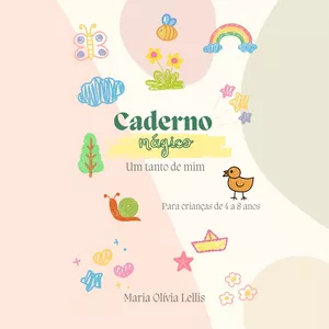 Imagem de capa para o Ebook Caderno Mágico - um tanto de mim