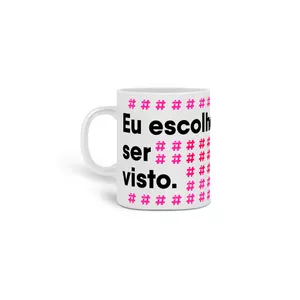 Imagem de capa para o Curso online Caneca Eu Escolho ser Visto