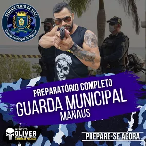 Imagem de 👮‍♂️ Preparatório Completo GUARDA MUNICIPAL de Manaus 👮‍♂️ GCM - Instituto Óliver criado por Instituto Óliver Escola Preparatória Carreiras Policiais na hotmart