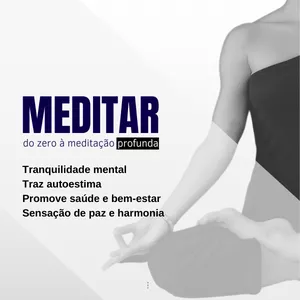 Imagem de capa para o Curso online Meditar - do Zero à Meditação Profunda