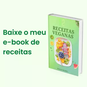 Imagem de capa para o Ebook 12 Receitas Veganas