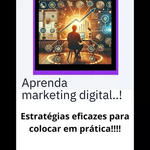 Imagem de capa para o Ebook Aprenda marketing digital!,