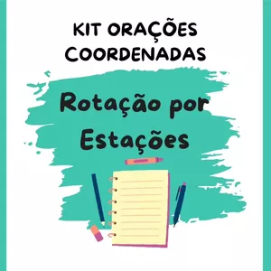 Imagem de capa para o Ebook Kit Orações Coordenadas - Rotação por Estações