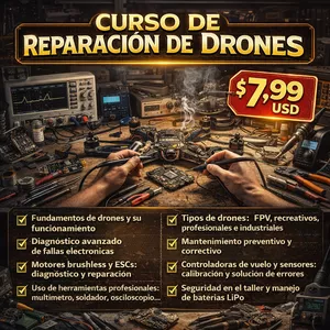 Imagen de portada para Ebook CURSO REPARACION DE DRONES