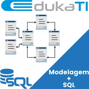 Imagem do curso Modelagem de Dados e Linguagem SQL Descomplicadas usando o MySQL