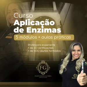 Imagem de capa para o Curso online Curso Aplicação de Enzimas para Gordura Localizada, estrias e celulite 