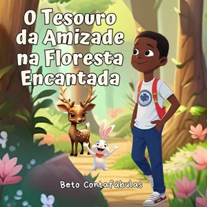Imagem de capa para o Ebook O Tesouro da Amizade na Floresta Encantada