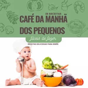 Imagem de capa para o Ebook Café da Manhã dos Pequenos 
