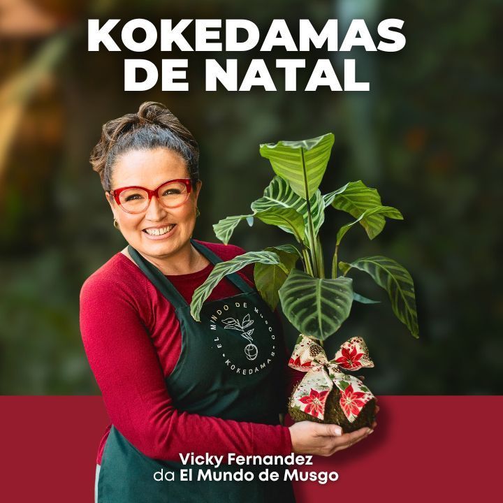 Curso Lembrancinhas de Kokedama