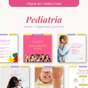 Imagem de capa para o Curso online Pack Premium Pediatria 