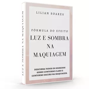 Imagem de capa para o Ebook Fórmula do Efeito Luz e Sombra na Maquiagem