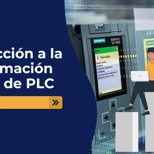 Imagen de portada para Curso online Introducción a la programación Ladder de PLC 