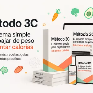 Imagen de portada para Ebook Método 3C® Para Mujeres Ocupadas – Baja de Peso Sin Contar Calorías