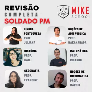 Imagem do curso Revisão Completa Soldado PM 2024