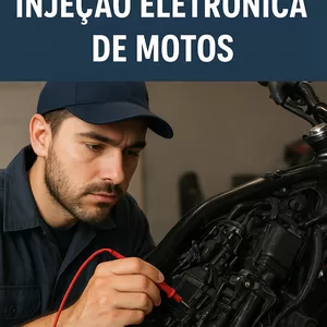 Imagem de capa para o Ebook Guia Completo: Como Identificar Defeitos na Injeção Eletrônica de Motos