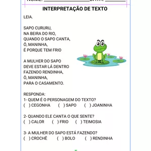 Imagem de capa para o Ebook SAPO CURURU