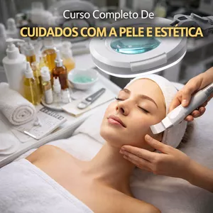 Curso Curso Completo De Cuidados Com A Pele E Estética