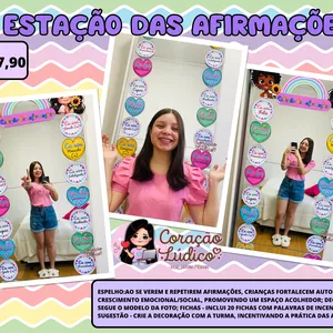 Imagem de capa para o Ebook 💗Estação das Afirmações💗