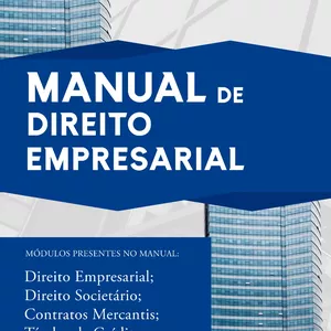 Imagem de capa para o Ebook Manual de Direito Empresarial - Ebook