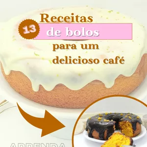 Imagem de capa para o Ebook Bolos caseirinhos
