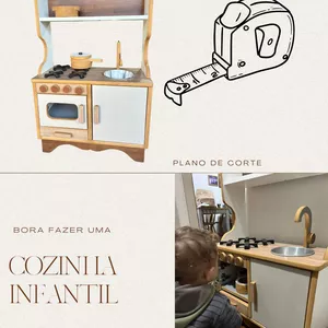 Imagem de capa para o Ebook Cozinha infantil