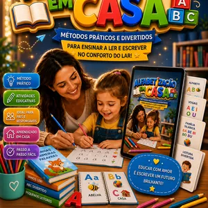 Alfabetização em Casa — Kit Completo de Alfabetização Infantil